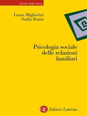 cover image of Psicologia sociale delle relazioni familiari